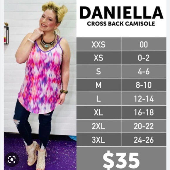 Lularoe Camisole - Picture 2 of 3